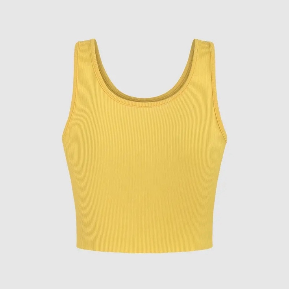 Sexy Yellow Tee Top - Picture 4 of 4